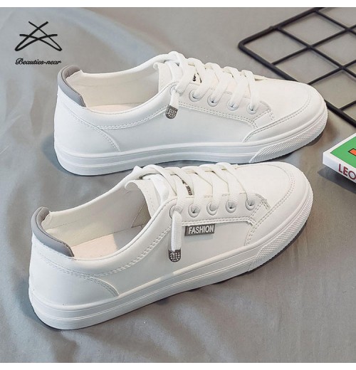 Women classic white school teenager shoes lace up Internal increase casual sport ladies sneaker shoes Women classic white school teenager shoes lace up Internal increase casual sport ladies sneaker shoes