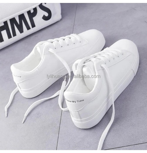 Small white shoes new female students flat trendy shoes all-match spring and autumn sports casual board shoes Small white shoes new female students flat trendy shoes all-match spring and autumn sports casual board shoes
