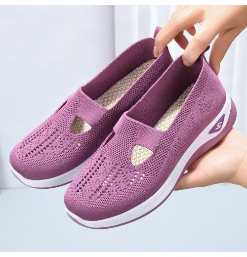 2024 New Sneakers Breathable Sneakers Sport Casual Women Single Shoe Mesh Shoes 2024 New Sneakers Breathable Sneakers Sport Casual Women Single Shoe Mesh Shoes