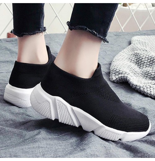 Slip On Breathe Mesh Walking Shoes Women Fashion Sock Sneakers Comfort Wedge Platform Loafers Casual Shoes Slip On Breathe Mesh Walking Shoes Women Fashion Sock Sneakers Comfort Wedge Platform Loafers Casual Shoes